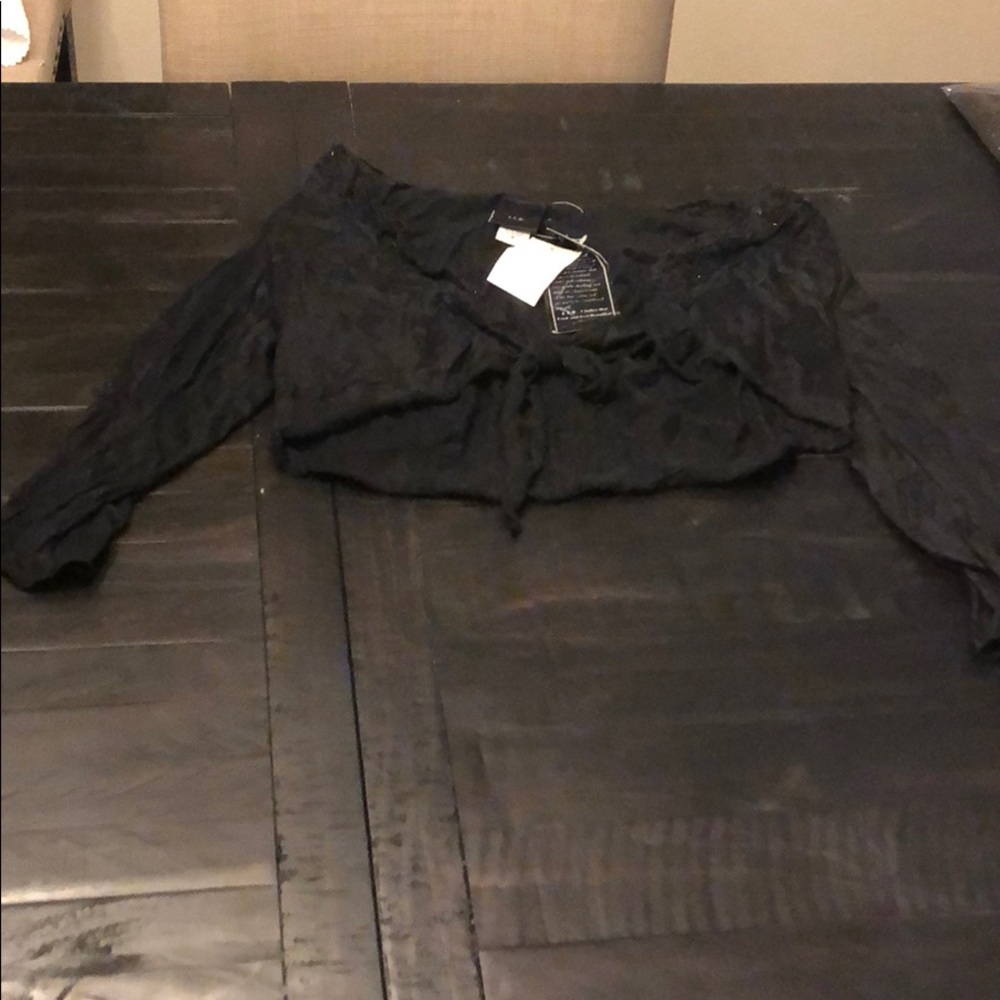 New with Tags- Girls Black Cardigan